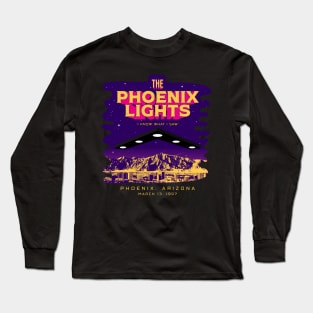 The Phoenix Lights UFO Event - I Know What I Saw 1997 Long Sleeve T-Shirt